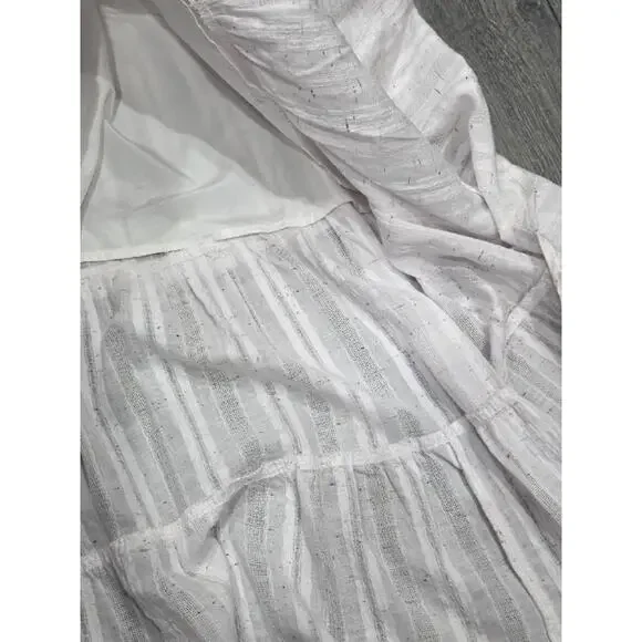 Betsey Johnson Spectator puff sleeve maxi cottagecore dress confetti S A004401 - Picture 8 of 11